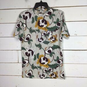 New American Rag T Shirt Short Sleeve Abstract Flo